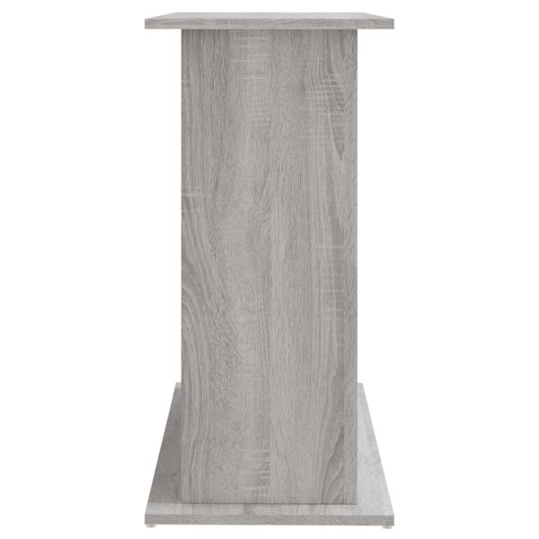Soporte para acuario madera ingeniería gris Sonoma 81x36x73 cm Soporte para acuario madera ingeniería gris Sonoma 81x36x73 cm