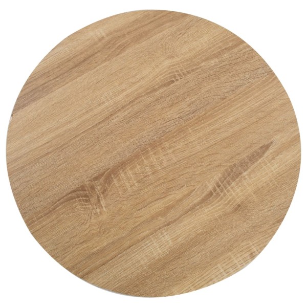 Mesa de bistró MDF marrón claro 60 cm Mesa de bistró MDF marrón claro 60 cm
