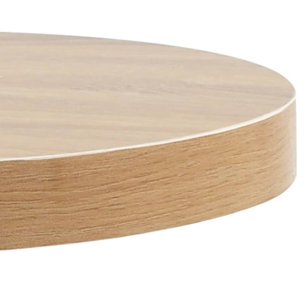 Mesa de bistró MDF marrón claro 60 cm Mesa de bistró MDF marrón claro 60 cm