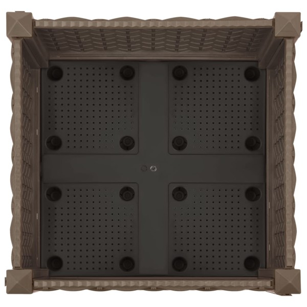 Arriate 40x40x23 cm polipropileno Arriate 40x40x23 cm polipropileno