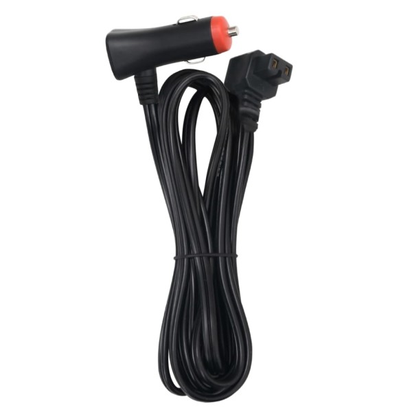Nevera con ruedas y asa PP Y PE negro y gris 36 L
