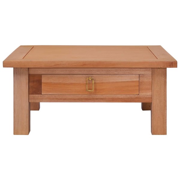 Mesa de centro de madera maciza caoba 68x68x30 cm Mesa de centro de madera maciza caoba 68x68x30 cm