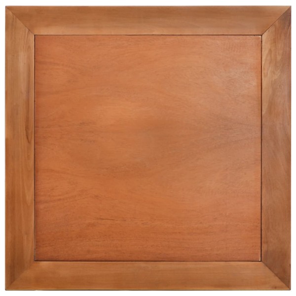 Mesa de centro de madera maciza caoba 68x68x30 cm Mesa de centro de madera maciza caoba 68x68x30 cm