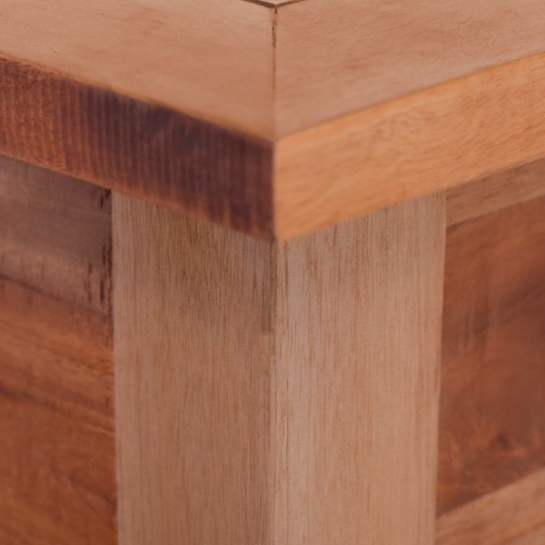 Mesa de centro de madera maciza caoba 68x68x30 cm Mesa de centro de madera maciza caoba 68x68x30 cm