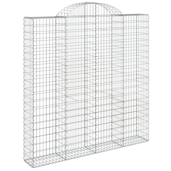 Cesta gaviones forma arco hierro galvanizado 200x30x200/220 cm Cesta gaviones forma arco hierro galvanizado 200x30x200/220 cm