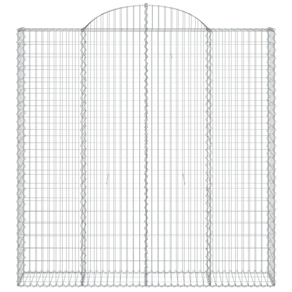 Cesta gaviones forma arco hierro galvanizado 200x30x200/220 cm Cesta gaviones forma arco hierro galvanizado 200x30x200/220 cm