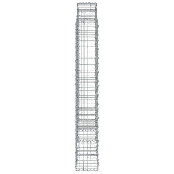 Cesta gaviones forma arco hierro galvanizado 200x30x200/220 cm Cesta gaviones forma arco hierro galvanizado 200x30x200/220 cm