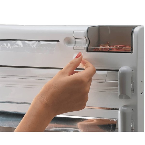 Leifheit Portarrollos de cocina de pared Parat Plus blanco 25723 Leifheit Portarrollos de cocina de pared Parat Plus blanco 25723
