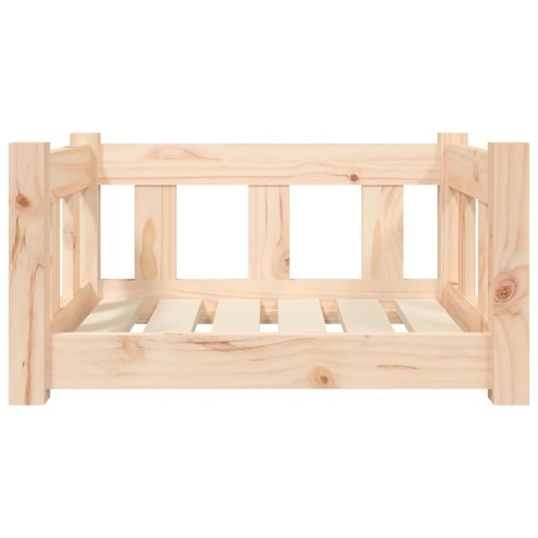Cama para perros madera maciza de pino 55,5x45,5x28 cm Cama para perros madera maciza de pino 55,5x45,5x28 cm