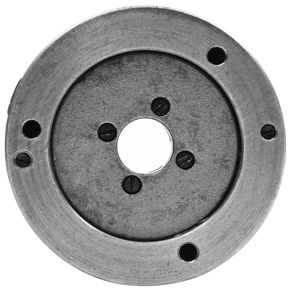 Mandril de torno autocentrante de 4 mordazas 80 mm acero Mandril de torno autocentrante de 4 mordazas 80 mm acero