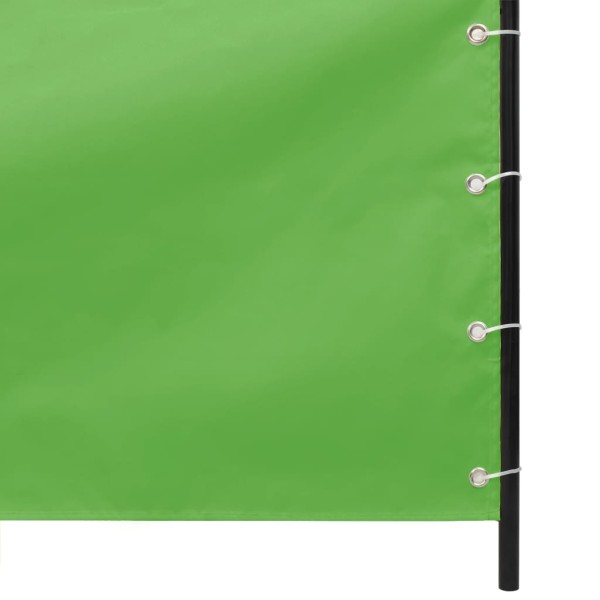Toldo pantalla para balcón tela oxford verde claro 80x240 cm Toldo pantalla para balcón tela oxford verde claro 80x240 cm