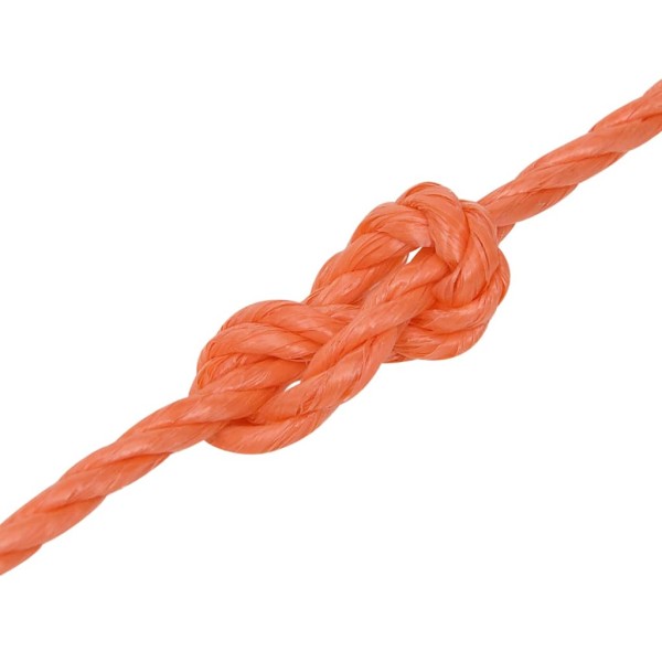 Cuerda de trabajo polipropileno naranja 3 mm 25 m