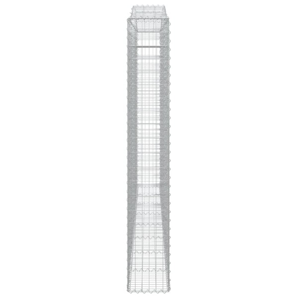 Cesta gaviones forma arco hierro galvanizado 400x30x200/220 cm Cesta gaviones forma arco hierro galvanizado 400x30x200/220 cm