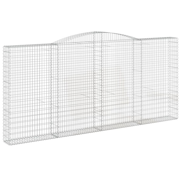Cesta gaviones forma arco hierro galvanizado 400x30x180/200 cm Cesta gaviones forma arco hierro galvanizado 400x30x180/200 cm