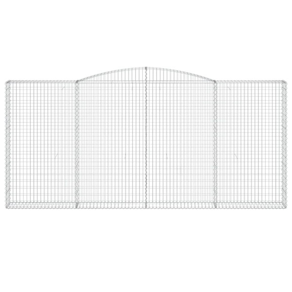 Cesta gaviones forma arco hierro galvanizado 400x30x180/200 cm Cesta gaviones forma arco hierro galvanizado 400x30x180/200 cm