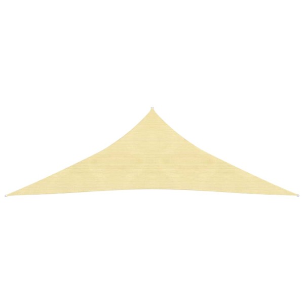 Toldo de vela beige HDPE 160 g/m² 2,5x2,5x3,5 m Toldo de vela beige HDPE 160 g/m² 2,5x2,5x3,5 m