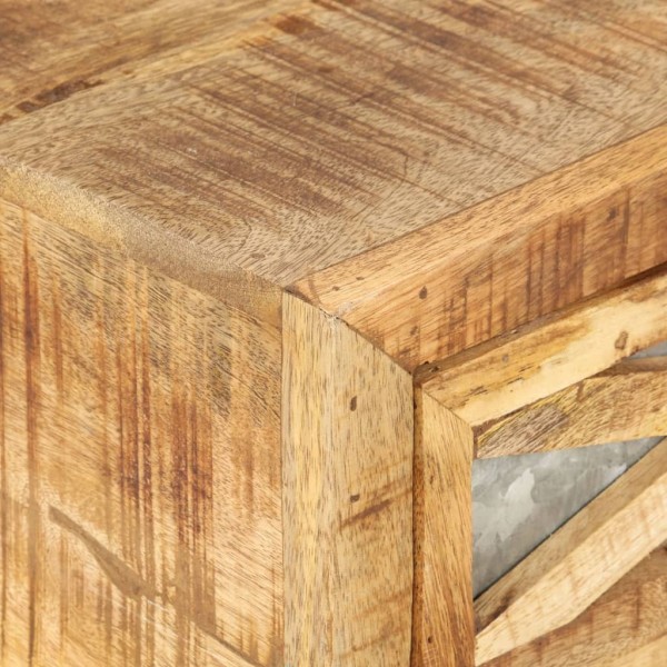 Mesa de centro de madera maciza de mango 110x50x38 cm Mesa de centro de madera maciza de mango 110x50x38 cm