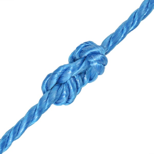 Cuerda torcida de polipropileno 10 mm 250 m azul Cuerda torcida de polipropileno 10 mm 250 m azul