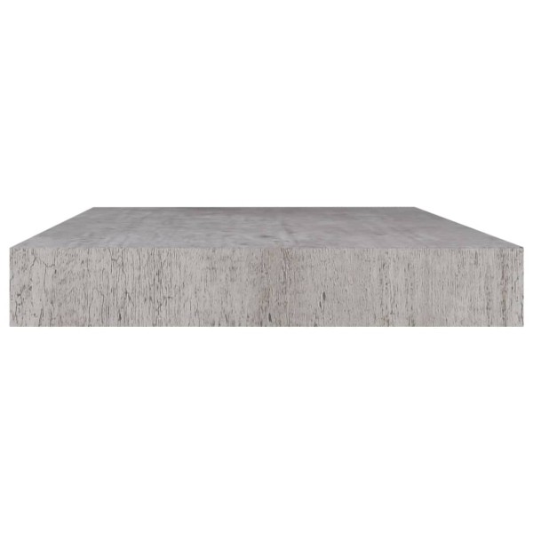 Estantes flotantes de pared 4 uds gris MDF 40x23x3,8 cm Estantes flotantes de pared 4 uds gris MDF 40x23x3,8 cm