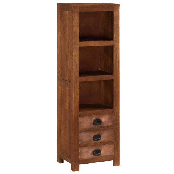 Aparador con 3 cajones madera de mango maciza 40x30x130 cm Aparador con 3 cajones madera de mango maciza 40x30x130 cm