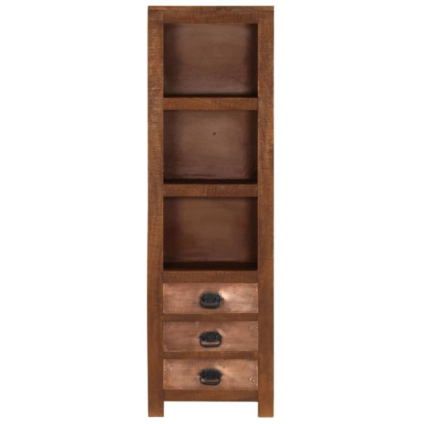 Aparador con 3 cajones madera de mango maciza 40x30x130 cm Aparador con 3 cajones madera de mango maciza 40x30x130 cm