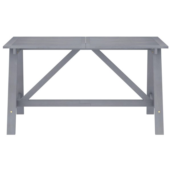 Mesa de comedor para jardín madera maciza acacia 140x70x73,5 cm Mesa de comedor para jardín madera maciza acacia 140x70x73,5 cm