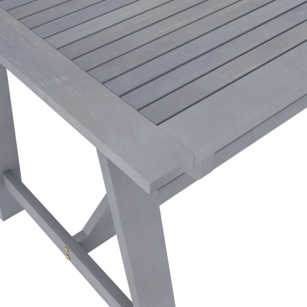 Mesa de comedor para jardín madera maciza acacia 140x70x73,5 cm Mesa de comedor para jardín madera maciza acacia 140x70x73,5 cm