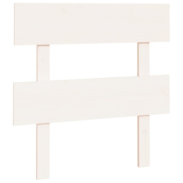 Cabecero de cama madera maciza de pino blanco 78,5x3x81 cm Cabecero de cama madera maciza de pino blanco 78,5x3x81 cm