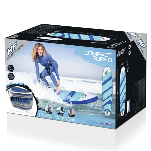 Bestway Tabla surf hinchable Hydro-Force 243x57x7 cm Bestway Tabla surf hinchable Hydro-Force 243x57x7 cm