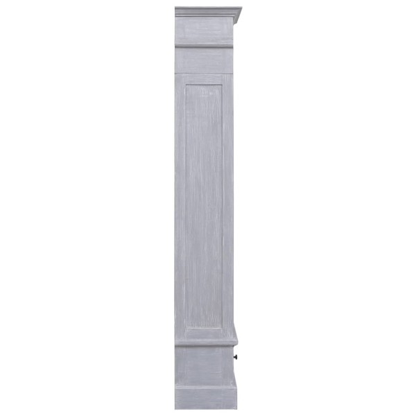 Aparador de madera maciza de caoba 60x30x175 cm Aparador de madera maciza de caoba 60x30x175 cm