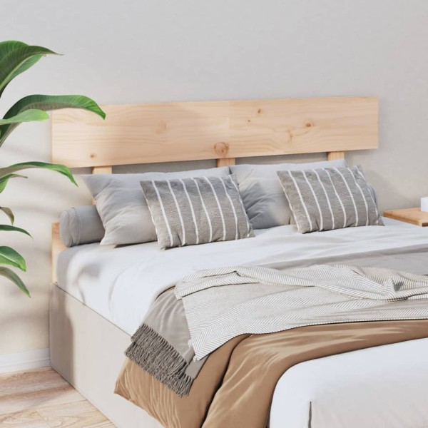 Cabecero de cama madera maciza de pino 138x3x81 cm Cabecero de cama madera maciza de pino 138x3x81 cm
