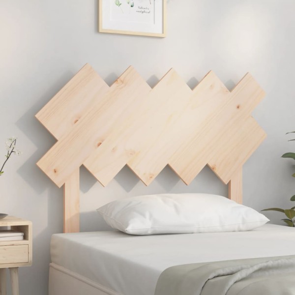 Cabecero de cama madera maciza de pino 104x3x80,5 cm Cabecero de cama madera maciza de pino 104x3x80,5 cm
