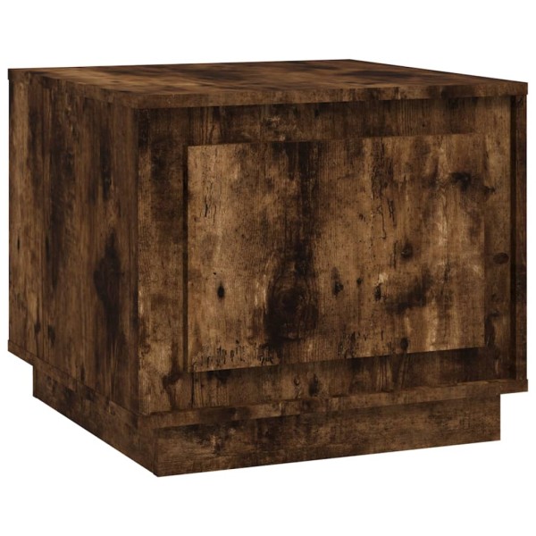 Mesa de centro madera contrachapada roble ahumado 51x50x44 cm Mesa de centro madera contrachapada roble ahumado 51x50x44 cm