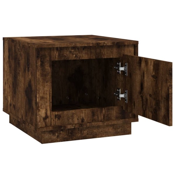 Mesa de centro madera contrachapada roble ahumado 51x50x44 cm Mesa de centro madera contrachapada roble ahumado 51x50x44 cm