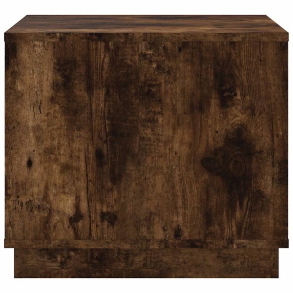 Mesa de centro madera contrachapada roble ahumado 51x50x44 cm Mesa de centro madera contrachapada roble ahumado 51x50x44 cm