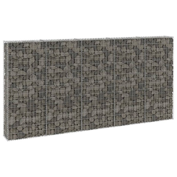 Muro de gaviones con cubiertas acero galvanizado 300x30x150 cm Muro de gaviones con cubiertas acero galvanizado 300x30x150 cm