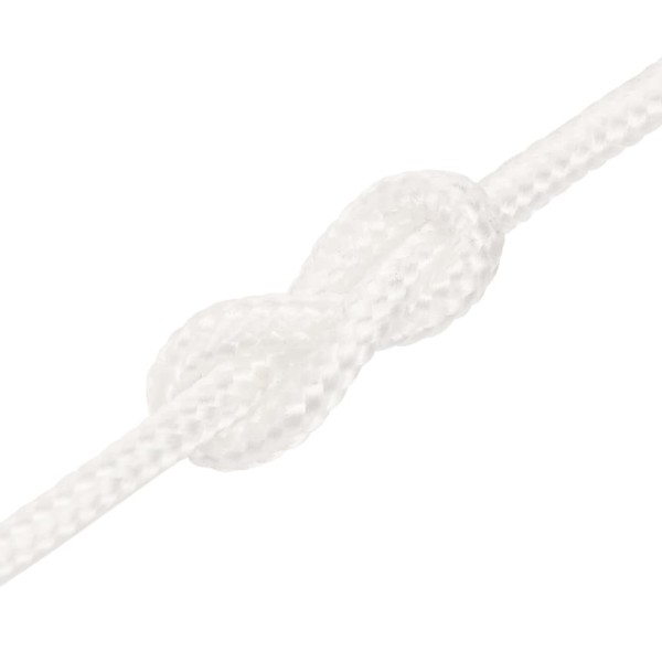 Cuerda de barco polipropileno blanco intenso 4 mm 25 m Cuerda de barco polipropileno blanco intenso 4 mm 25 m