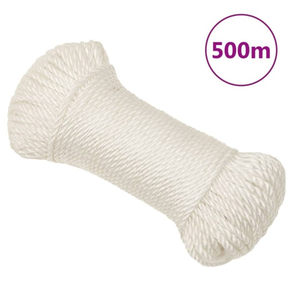 Cuerda de trabajo polipropileno blanco 6 mm 500 m Cuerda de trabajo polipropileno blanco 6 mm 500 m