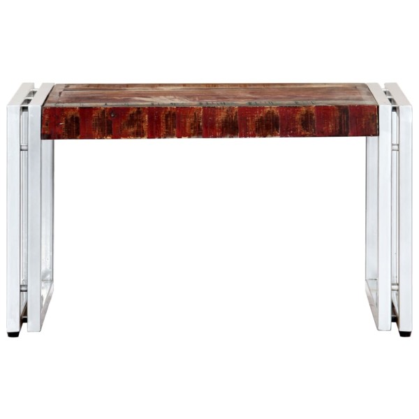 Mesa de centro de madera maciza reciclada 60x60x35 cm Mesa de centro de madera maciza reciclada 60x60x35 cm