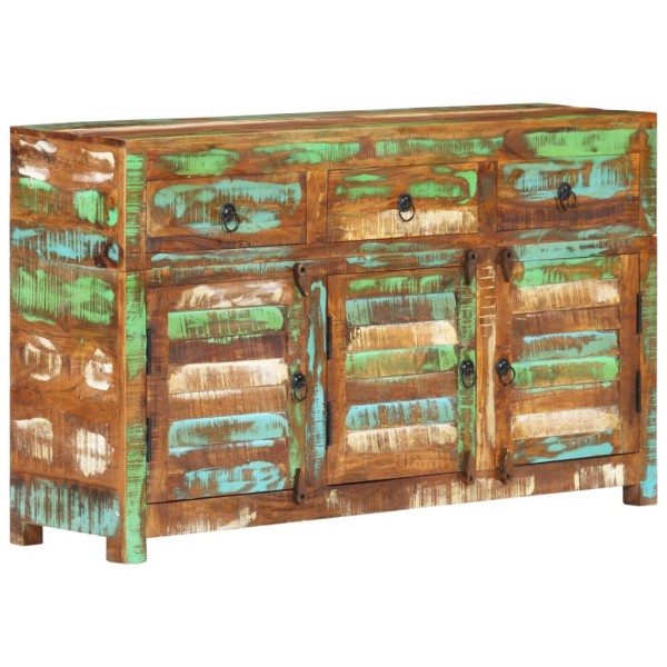 Aparador de madera maciza reciclada 110x35x65 cm Aparador de madera maciza reciclada 110x35x65 cm