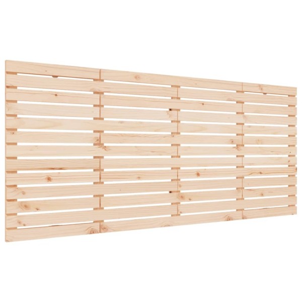 Cabecero de cama de pared madera maciza de pino 156x3x91,5 cm Cabecero de cama de pared madera maciza de pino 156x3x91,5 cm