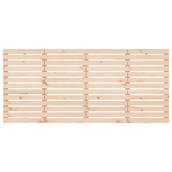 Cabecero de cama de pared madera maciza de pino 156x3x91,5 cm Cabecero de cama de pared madera maciza de pino 156x3x91,5 cm