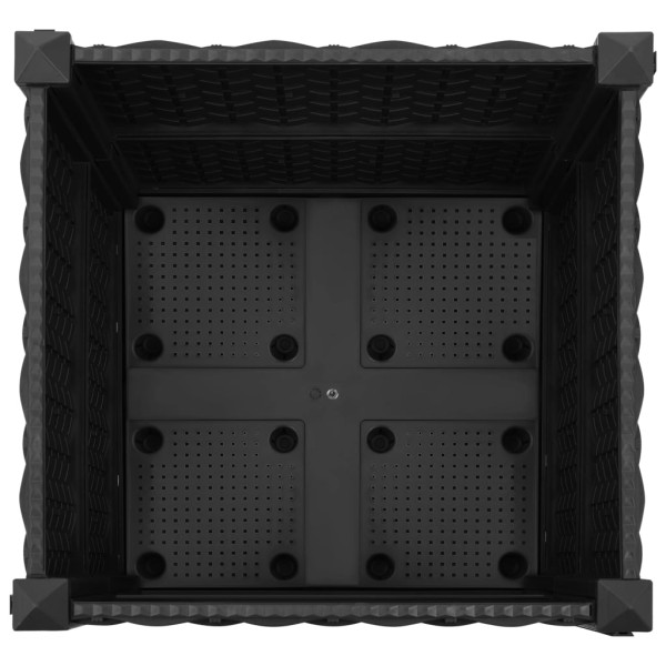 Arriate 40x40x38 cm polipropileno Arriate 40x40x38 cm polipropileno