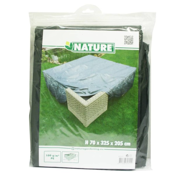 Nature Cubierta de muebles de jardín mesa baja y sillas Nature Cubierta de muebles de jardín mesa baja y sillas
