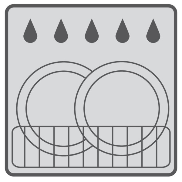 RIDDER Vaso para lavabo Little Rock gris RIDDER Vaso para lavabo Little Rock gris