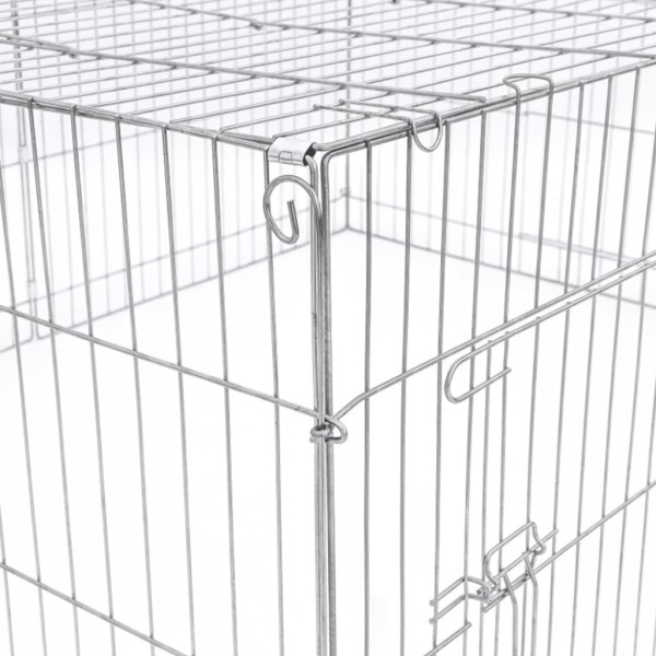 @Pet Recinto para mascotas de exterior Castle metal 144x112x60 @Pet Recinto para mascotas de exterior Castle metal 144x112x60
