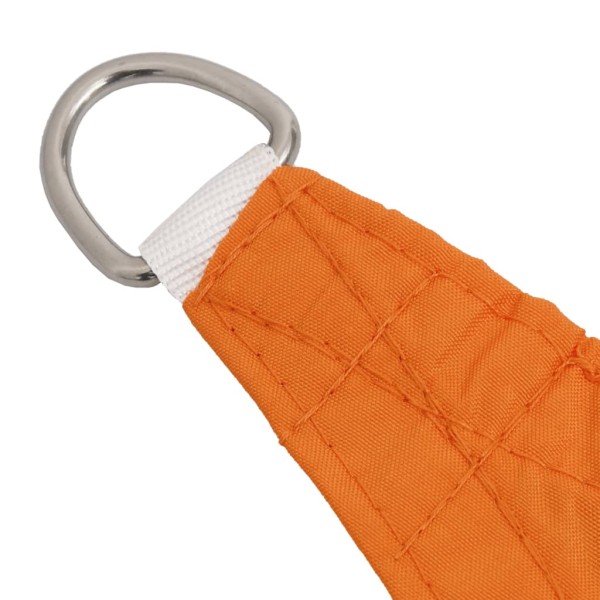 Toldo de vela trapezoidal tela oxford naranja 3/4x3 m Toldo de vela trapezoidal tela oxford naranja 3/4x3 m