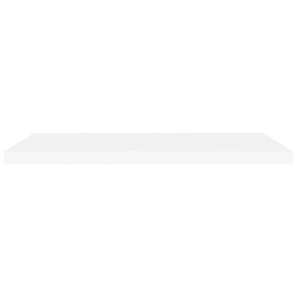 Estante flotante de pared MDF blanco 90x23,5x3,8 cm Estante flotante de pared MDF blanco 90x23,5x3,8 cm
