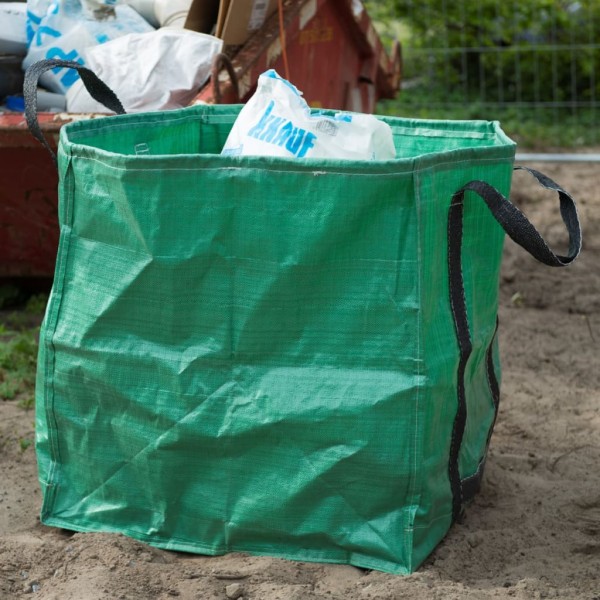 Nature Bolsa de basura para jardín cuadrada verde 252 L 6072405 Nature Bolsa de basura para jardín cuadrada verde 252 L 6072405