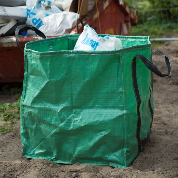 Nature Bolsa de basura para jardín cuadrada verde 252 L 6072405 Nature Bolsa de basura para jardín cuadrada verde 252 L 6072405